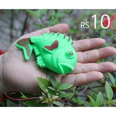 5마리 3d입체 양면 마카롱 자석 낚시놀이용 큰 물고기 키즈카페 RS10, RS19