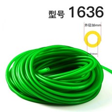 普雷薩斯統彈弓皮筋組 高彈力加厚圓皮筋, 1個, 螢光綠1636