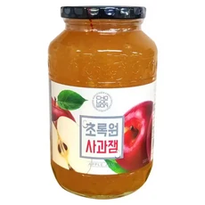 초록원 사과잼 1kg 2병, 1개