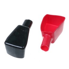 국산 배터리터미널 고무커버 절연체 납 밧데리 단자덮개 1조, 1개