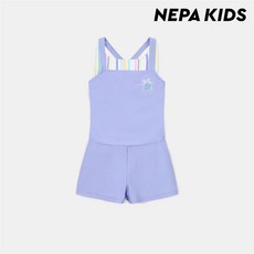 네파키즈 (키즈)래시가드 레이어드 올인원_KK43010_N21