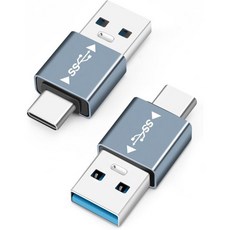90도 USB C to 3.1 OTG 어댑터 2개 세트 직각 USBC 타입 남성용에서 여성용 10G 데이터 전송 스마트폰 태블릿 노트북용 USA, USB Male to USBC Male