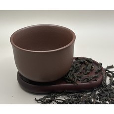 手工紫砂杯/8.0口/中槽清素杯, 1個