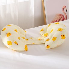 孕婦護腰側睡蝶形枕, 可愛小雞