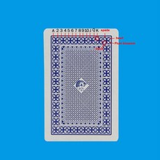 표시된 스트리퍼 데크 놀이 효과 환상 MAGIA 퍼즐 카드 포커 트릭 닫기 매직 정신주의 특수 거리, 1개