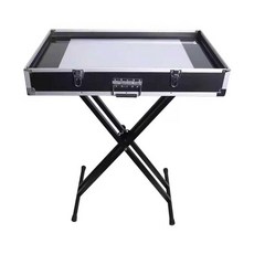 샌드아트테이블 거치대 공연 놀이 모래그림 미술 촉감, 1개, 96cm 모래 그림판