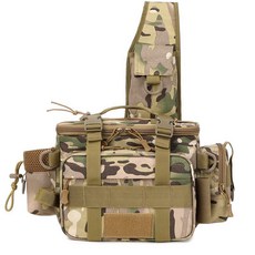 布魯斯優品PARK DANCE新款多功能路亞包腰包戰術斜挎大容量收納背包戶外背包, 意大利