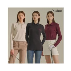 아다바트 기모 카라티셔츠 여성 3컬러 택1 1126033