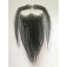 남성가짜수염 특수분장 털보 코스프레 공연 소품 턱수염 사극, C