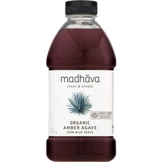 마다가바 자연적으로 달콤한 유기농 블루 아가베 저 감미료 앰버 로우 4 마다가바 자연적으로 달콤한 유기농 블루 아가베 저 감미료 앰버 로우 46 온스 (포장은 다를 수 있음, 1개, 1.304kg