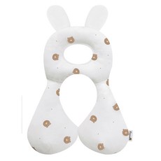 보니숑 아기 짱구베개 + 유모차목베개 M사이즈, M.베어크림, 1세트