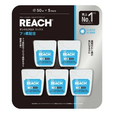 麗奇含氟潔牙線組 50公尺/個, 1套, 5個裝, 50m