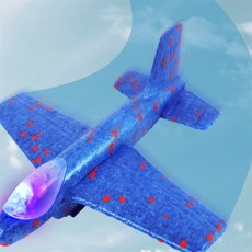 올데이픽 LED 글라이더 슈팅건 비행기총, 단일