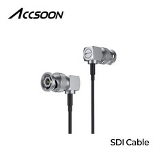 Accsoon 액순 SDI 케이블 (Black), 1개, ACCSOON AXC15 블랙