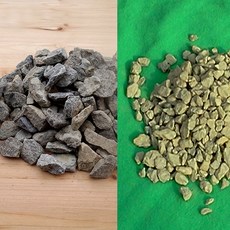 [황토아트])게르마늄원석1kg. 흑운모석 물정화 게르마늄찜질팩 게르마늄수경재배 게르마늄물, 콩알크기, 1개