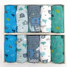 키즈클럽 남아동 삼각팬티 10종 세트 1809