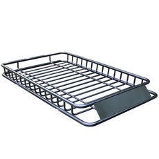 자동차 루프 캐리어 지붕형 루프랙 프레임 바스켓 수하물 오프로드 SUV 범용 강관, 08. 1.2m프레임+잠금장치바+메쉬로프, 1개