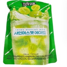 쟈뎅 까페리얼 샤인머스켓 에이드, 230ml, 60개