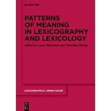 (영문도서) Patterns of Meaning in Lexicography and Lexicology Hardcover, de Gruyter, English, 9783111480756