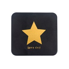 해달강 휴대용 접이식 사각 손거울 휴대용접이식손거울, 별