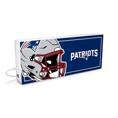SOAR NFL LED 앰비언스 라이트 박스: 공식 라이선스 벽 장식 필라델피아 이글스로 공간을 높이세요, 뉴잉글랜드 패트리어츠