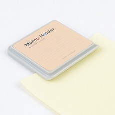 모니터 부착식 메모보드 1P 사각 컴퓨터 메모홀더 사무실 책상정리