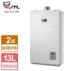 喜特麗 JT-H1332 JT-H1632 數位恆溫熱水器 FE強制排氣 (分期零利率，三年保固), 1個, JT-H1332（13L）天然氣,不含安裝費(空機價格)