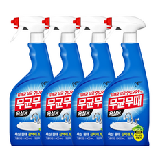 무균무때 욕실용 세정제 단품, 900ml, 4개