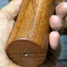 拾光優選好物 滿金星紫檀木棍 金星紋理木料 禮器擺件, 1.8米長,3.2直徑, 1個