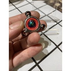 泰國七彩鎳萊（力泥）珠 三掛飾, 1個