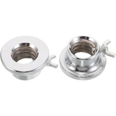 니양글 바벨 칼라 클램프 윙 스크류 스틸 덤벨 웨이트 패스너 미끄럼 방지 클립 2개 팩 포함 역도 및 근력 운동, 09 2 Pcs red