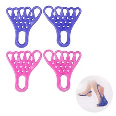 도나토르 실리콘 발근육 발가락 스트레칭기2p, 핑크, 2개