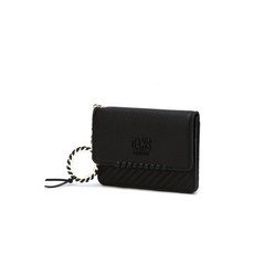 [국내백화점 매장정품] 닥스 DAKS WOMENS ACCESSORIES 블랙 로고배색 소가죽 카드지갑_DCHO5F172BK DCHO5F172BK 114145