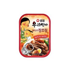샘표 우리엄마 돼지고기장조림, 110g, 4개