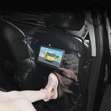 시트 보호 발자국 커버 자동차 뒷좌석 아이 방지 킥 매트, 1개, 상세페이지 참조