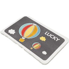 卡通地墊 浴室衛生間門口吸水防滑耐臟可水洗, 氣球LUCKY, 1個