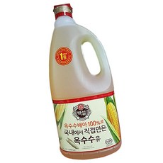 백설 옥수수 식용유 1.8L 10개 담백한