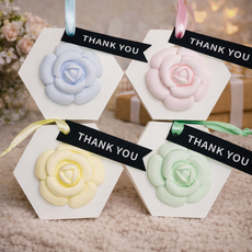 호두마루샵 어버이날단체선물 스승의날답례품 개업퇴사감사선물 땡큐동백꽃타블렛석고방향제 석고방향제/오퓨저, 쟈스민민트향