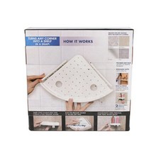 浴室置物架【日韓爆款 免打孔 】三角置物架 無痕置物架, 經典白 (百搭款), 1個