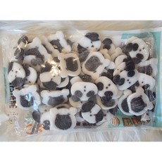 혜성식품 다원 캐릭터 분모자 판다모양 떡, 10개, 500g
