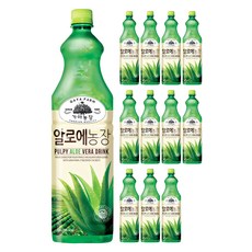 가야농장 알로에 음료, 1.5L, 12개