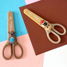 카피바라 가위 귀여운 캐릭터 문구용 사무용 준비물 커터, 2500카피바라카위 랜덤