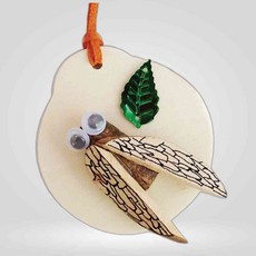 유니아트 DIY.007 목걸이 만들기 공예 미술놀이 유아미술 매미, 본상품