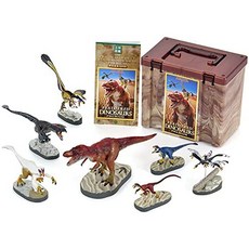 立體圖鑑 Colorata 霸王龍 獨角仙 熱帶魚 海水魚 淡水魚 深海魚 企鵝 爬蟲類 鍬形蟲 深海生物 甲蟲 恐龍, 1個, 霸王龍/羽毛恐龍/9種