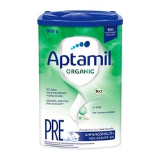 압타밀 오가닉 프레 Aptamil Organic PRE - DHA 포함 유당만 해당 팜, 1개