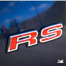 SW 혼다 RS 엠블럼 스티커 자동차앰블럼 차꾸미기