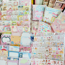 3배 인스랜덤박스 어린이날선물 포장용품 포용 떡메모지 도무송 인스랜박 윰자 캐릭터 다이어리꾸미기 다꾸 선물세트, 미니형 랜덤박스