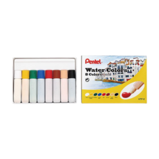 Pentel 飛龍 軟管水彩 水彩顏料, HTP-24 軟管水彩 24色