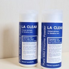 라클리어 약산성 효소 파우더워시 딥클렌저 민감성 저자극 퓨어마일드 엔자임 가루세안제 모공 피지케어 아침세안용, 1개