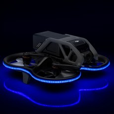 DJI 아바타2 네온 사인 밴드 LED 라이트 방수 조명 램프, Avata2-블루레이 버전, 1개